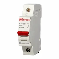 MCB / Miniature Circuit Breaker Broco C 16A 17316C